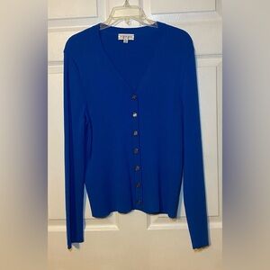 St. John Sport Button Down Cardigan Size XL